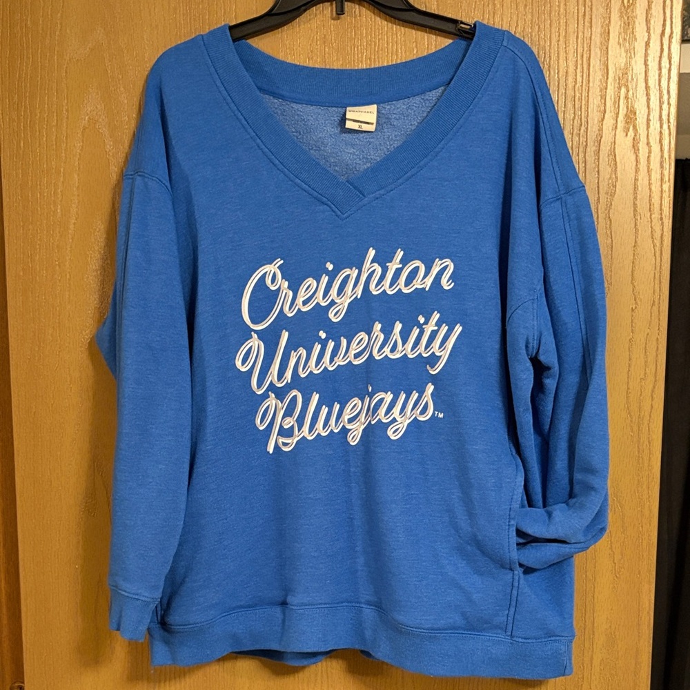 Blue Creighton University Sweatshirt
